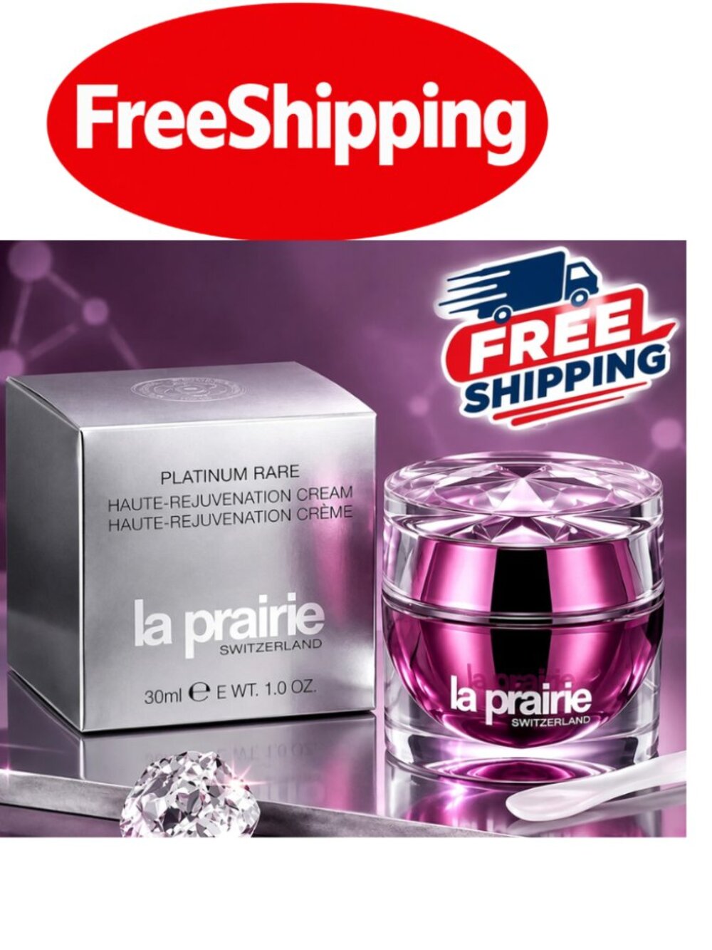 La Prairie Unisex Platinum Rare& Haute-Rejuvenation Cream